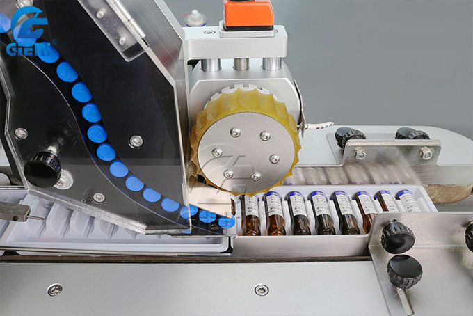 Pharmaceutical Ampoule Wrap Around Labeling Machine 0.5mm Accuracy