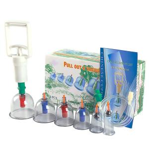 China 12PCS Plastic Hijama Cupping Set For Body Massage wholesale