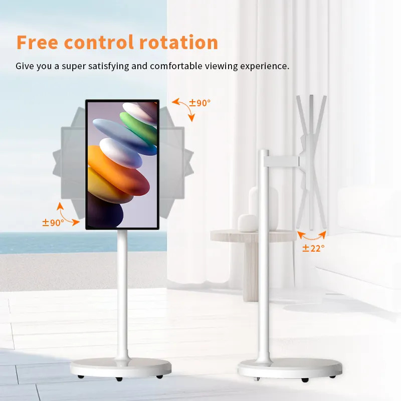 Indoor Living Room lg stanbyme monitor Capacitive Touch Screen Android 11.0 Movable Portable Stand By Me Tv