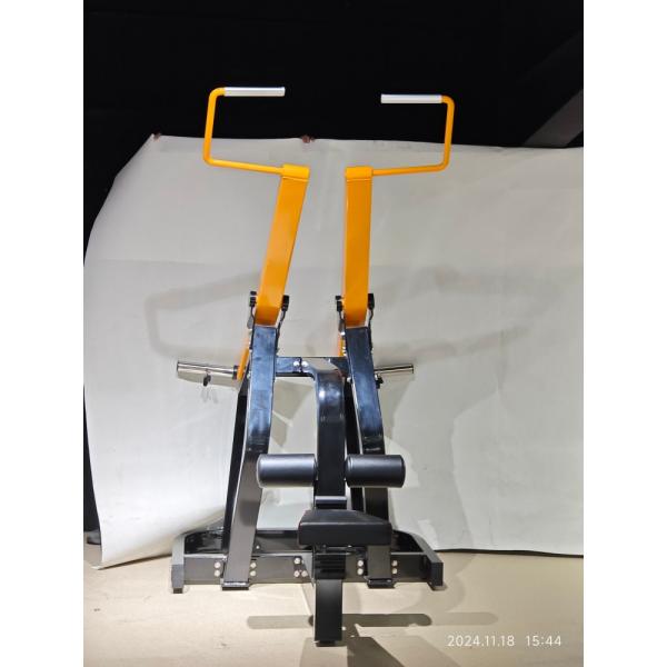 Commercial Indoor Gym Fitness & Body Building Machine Plate Loaded Lat Pull Down &Vertical Traction Front Pulldown