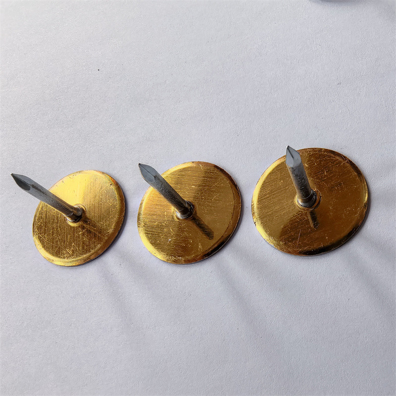 Cup Head Insulation Welded Pins With 30 Mm Round Base For HVAC Duct Insulation