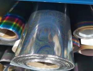 China Waterproof Holographic Heat Transfer Foil Customized Size / Designs wholesale
