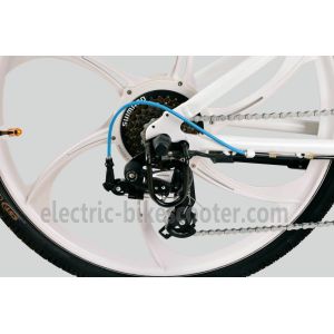 36V 250W Electric Mountain Bicycle , Electric Mountain Bike With Suspension