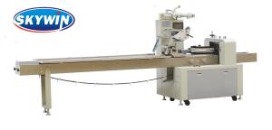 China Automatic 304 Stainless Steel PLC Controlled Flow Pillow Packaging Machine wholesale