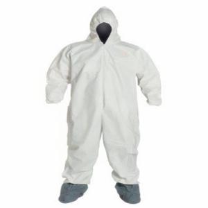 China SMS Disposable Coverall Hooded Hospital CAT III Non Woven Protective Coverall wholesale