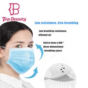 China Non Woven Sterile Face Masks Antiviral Respirators Solvent Spray Cloth wholesale