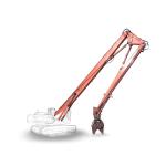 construction machinery excavator long arm demolition boom high reach demolition