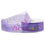 Purple Victoria'S Secret Rainbow Sheer Organza Ribbon