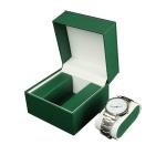 Waterproof PU Leather Watch Box With Jewelry Drawer Storage Display Box Custom