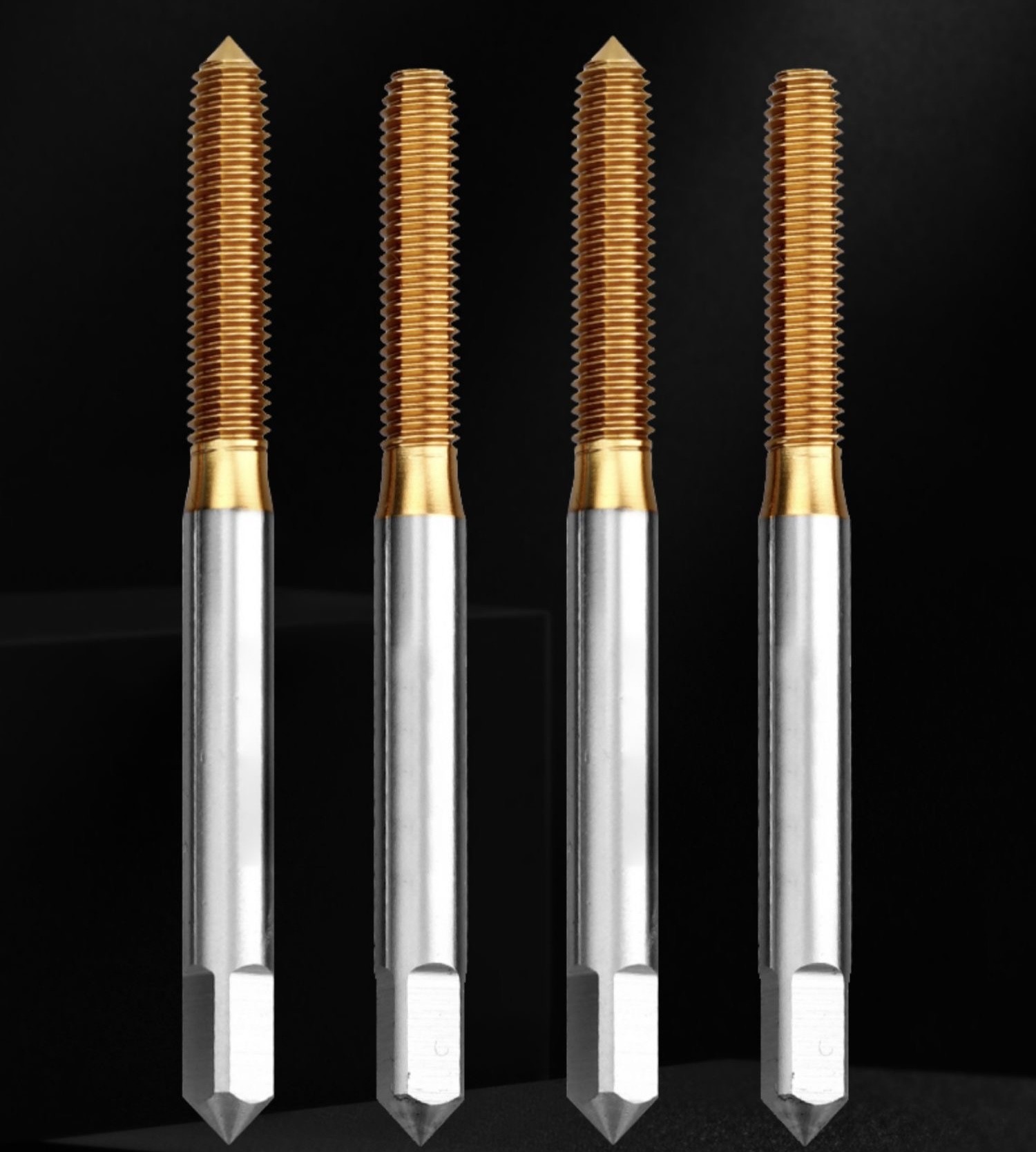 TiN Coating Extrusion Screw Tap Milling Tool Stainless Steel Special Carbide Tools