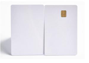 China PVC Printable CR80 ISO 7816 FM4428 Contact IC Cards wholesale