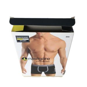China Customized White Cardboard Underwear Packaging Box Glossy lamination wholesale