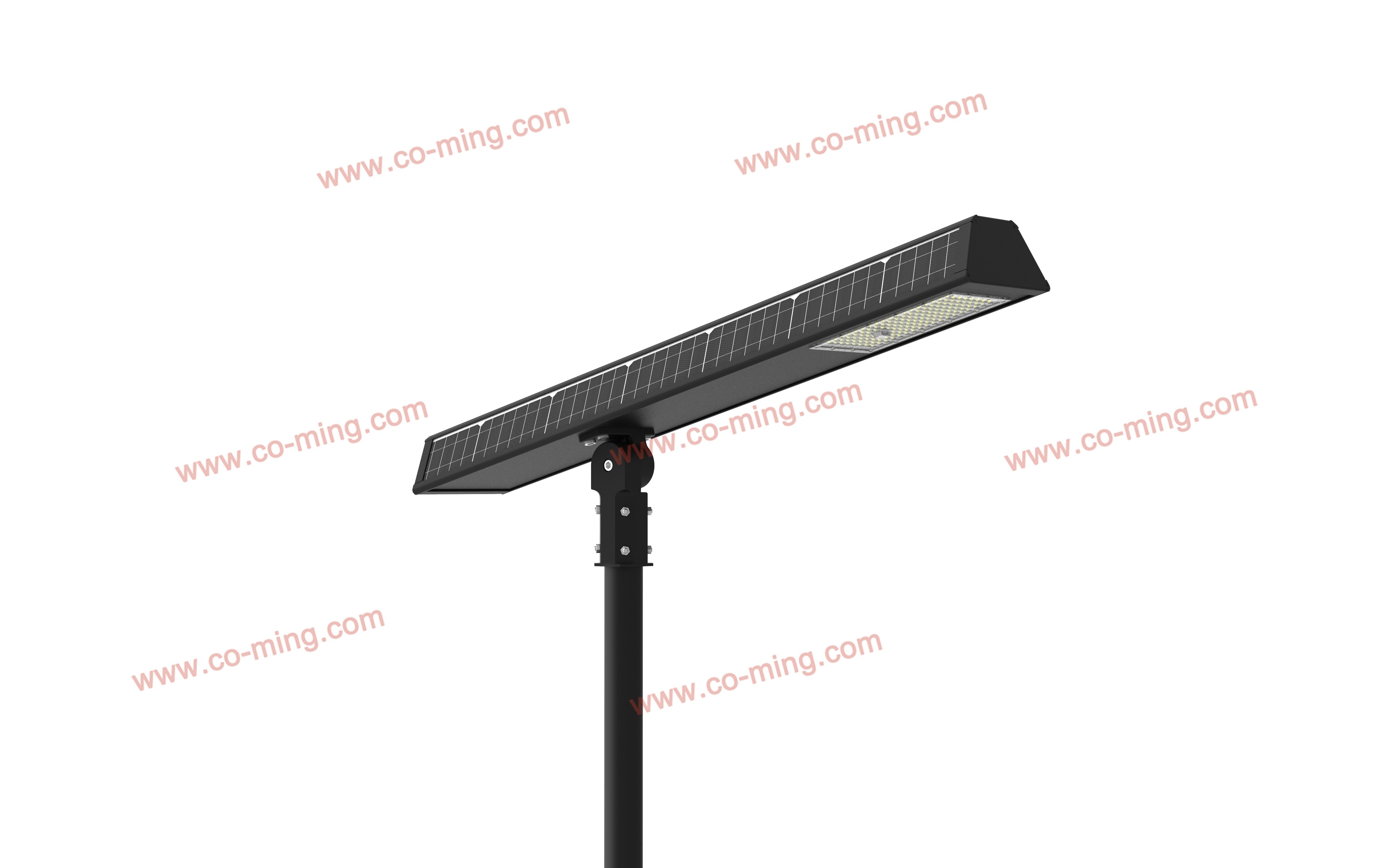 50 led outdoor solar motion light 260WH LiFePO4 Battery
