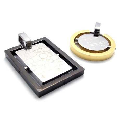 Fashion 316L Stainless Steel Tagor Stainless Steel Jewelry Pendant for Necklace