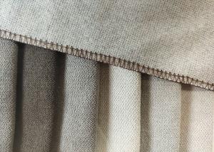 China 145cm Plain Sofa Fabric Blackout Grey Microfiber Upholstery Fabric wholesale