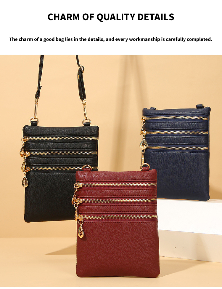 Fashion Style Genuine Leather Vintage Women Coin Small Bag Mini Messenger Shoulder Bag
