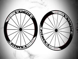 China Water Transfer Printing Bicycle Wheel Decals Customized Size / Shape wholesale