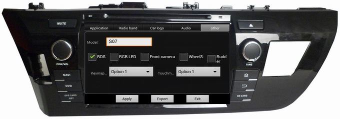 Ouchuangbo Car Stereo DVD Audio for Toyota Levin Android 4.4 GPS Navigaion iPod USB 3G Wifi BT Video 2014 OCB-9003D