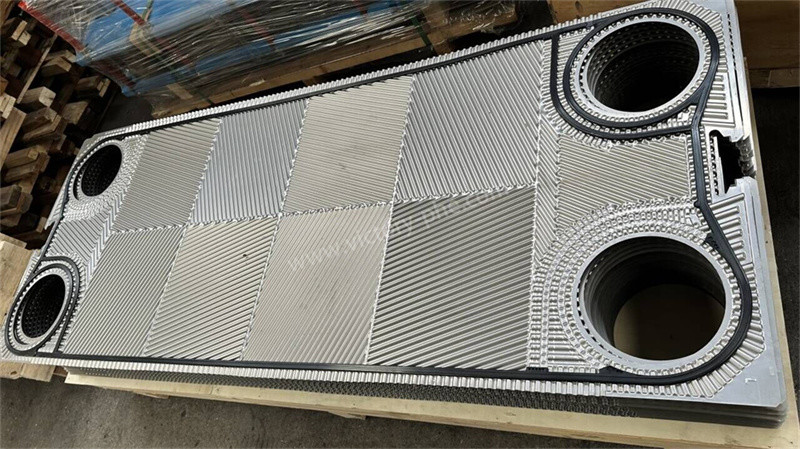 Nickel Chevron Heat Exchanger Plates And Gaskets Replacemeet