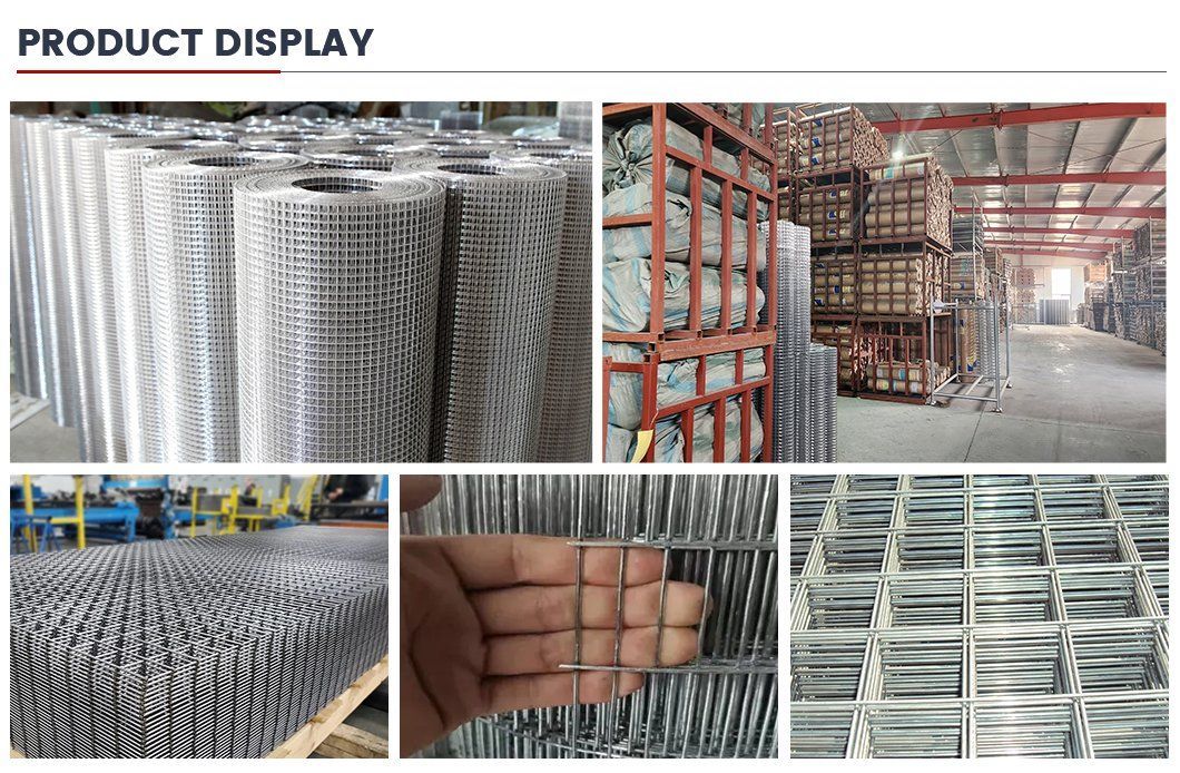 Reinforced Concrete Steel Rebar Wire Mesh Factory Panel Welded Wire Mesh Deformed Steel Bar Concrete Reinforcing Welded Rebar Mesh