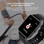 Touch Screen BT Smart Watch Band Eco-Friendly Material Heart Rate Tracker Sport