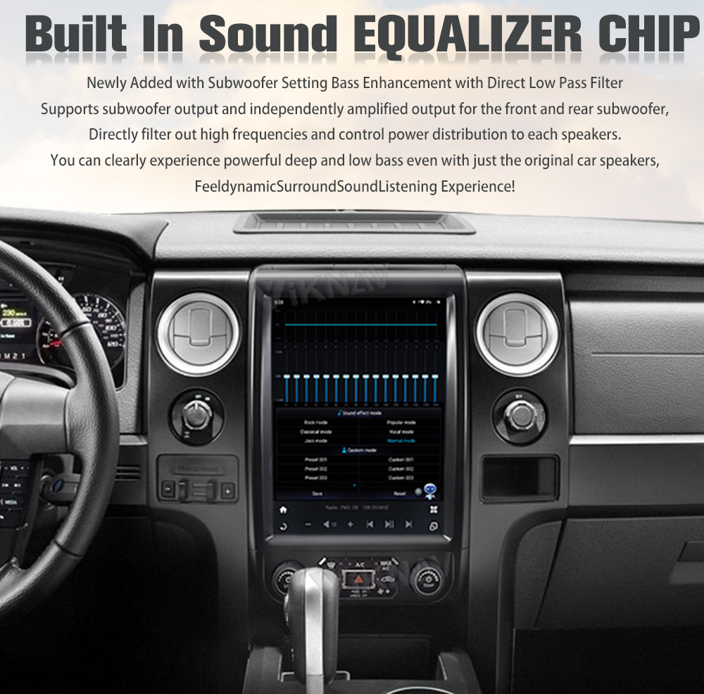12.1 Inch Touch Screen Car Radio For Ford F150 2013 - 2014 Android 11
