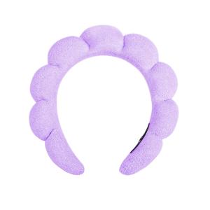 China SPA Twist Headband Towel Velvet Sponge Face washing Hair Band wholesale