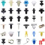 Interior Nylon Retainer Clips Car Rivets Fasteners Kit Automotive