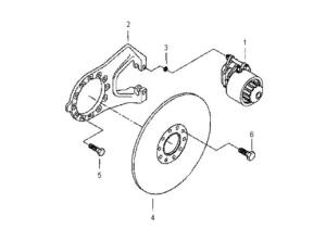 China 923828.0504 Hand Brake Cylinder Repair Kit Rockwell Axle Parts OEM wholesale
