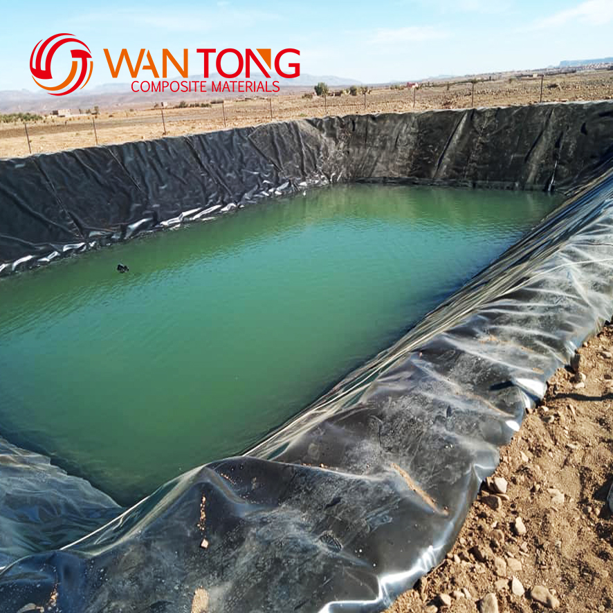 Fish/Shrimp Pond Liner 0.2-4mm Thickness Smooth/Textured HDPE/LLDPE/LDPE Geomembranes