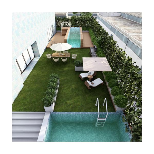 18m3 Pool Water Capacity Customized Acrylic Panel Thickness Outdoor Hotel Glass