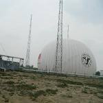 Anti Corrosion Double Membrane Spherical Biogas Holder For Wastewater Treatment