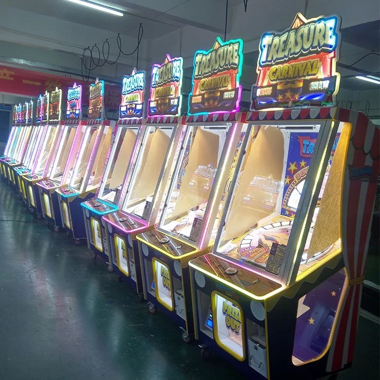 Coin Operated Amusement Arcade Lottery Ticket Game Machine