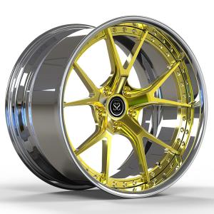 China 20x9.5 And 21x11.5 Custom 2 Piece Rims For Mercedes AMG GTS 2015 wholesale