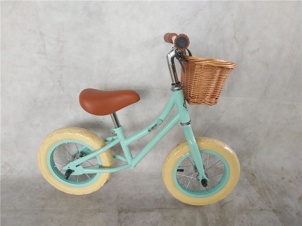 Steel Fork Material Banwood Retro Kids Balance Bike 12 Customize and with 12 Inch