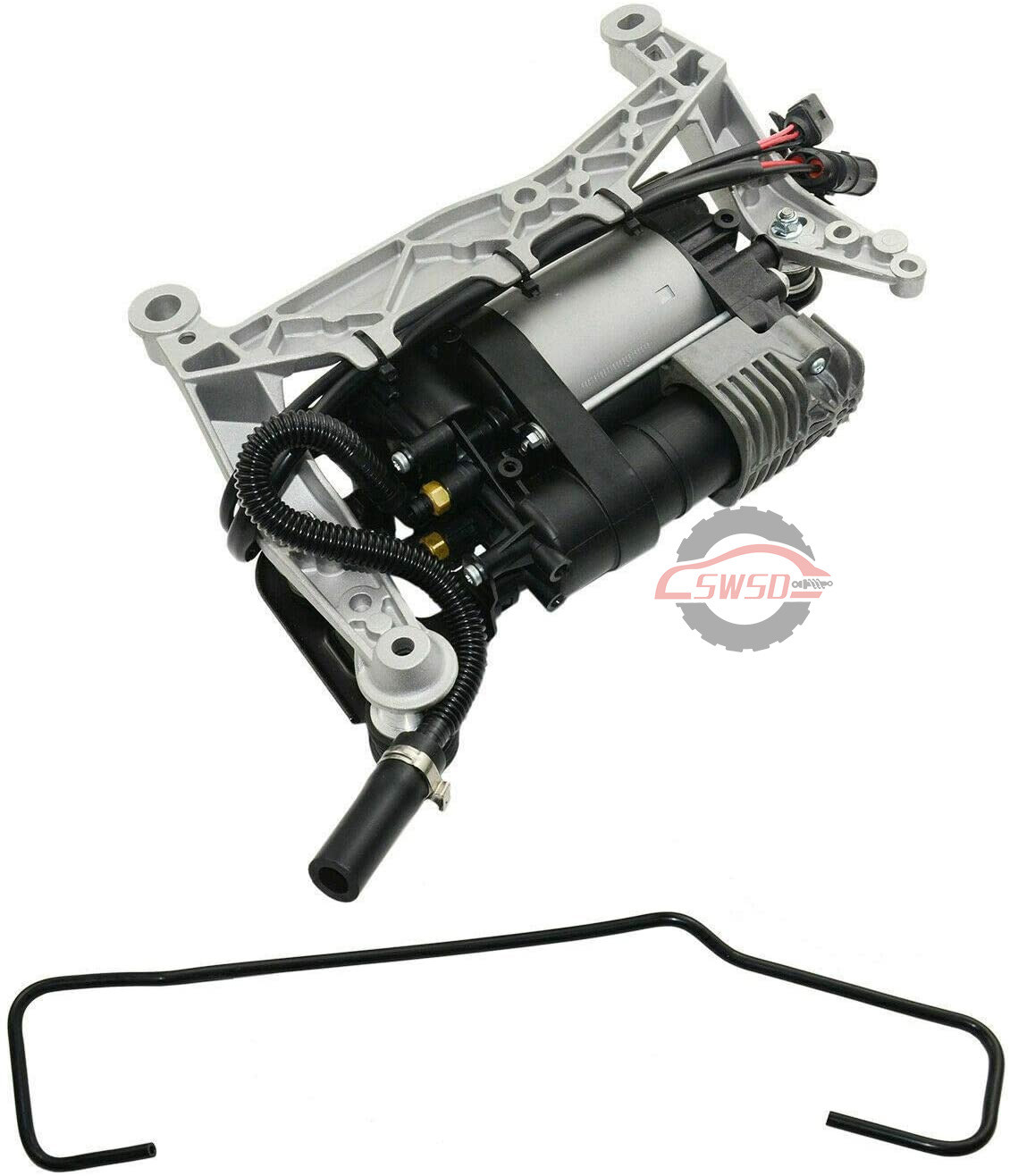 SWSD Fit VW Touareg II 7P0698007B 7P0616006E Air Suspension Compressor Pump