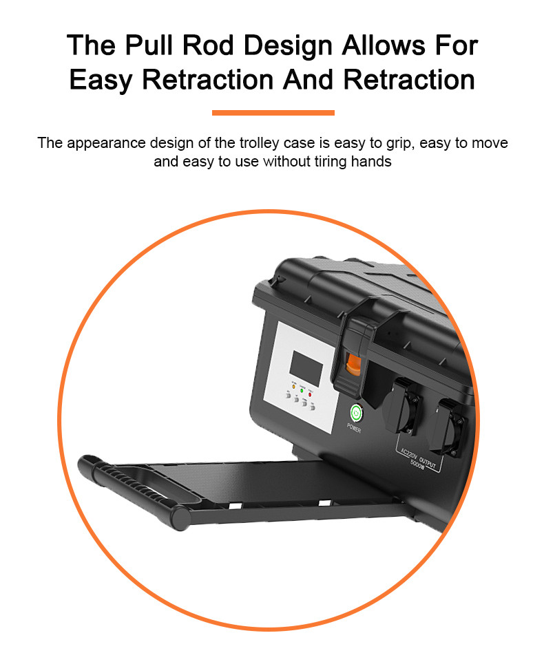 Wireless Charging Pad Portable Emergency Power Station Solar Generators LiFePO4 Battery