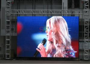 China DIP346 Outdoor LED Billboard Rental Commercial 10mm LED Display 100000hrs Lifespan wholesale