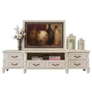 China latest white classic TV stand wholesale