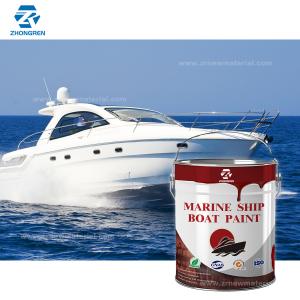 China 25Kg Antifouling Boat Paint Marine Bottom Paint Oxidation Resistant wholesale