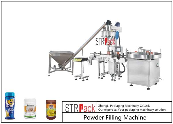Multi Head Automatic Dry Powder Auger Filling Machine Easy Operation