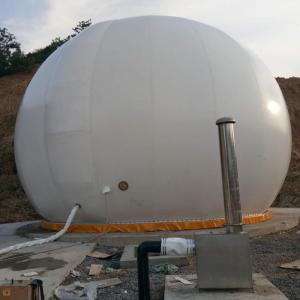 China No Pollution Flexible Double Membrane Gas Holder Strong Tensile Strength wholesale