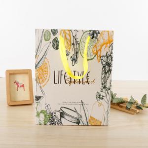 China Stylish Retail Paper Shopping Bags Unique Printed For Gift Packing wholesale