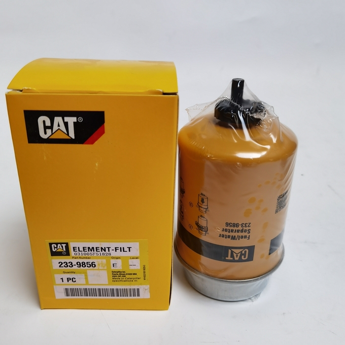 233-9856 Diesel Filter Element Adapter Carter 305.5E 306E 307E 308E Excavator Coarse Filter 0