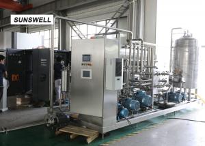 China Automatic Carbonated Filling Machine With Automatic Mass Flow Mixer Reducing  Precision Error on sale