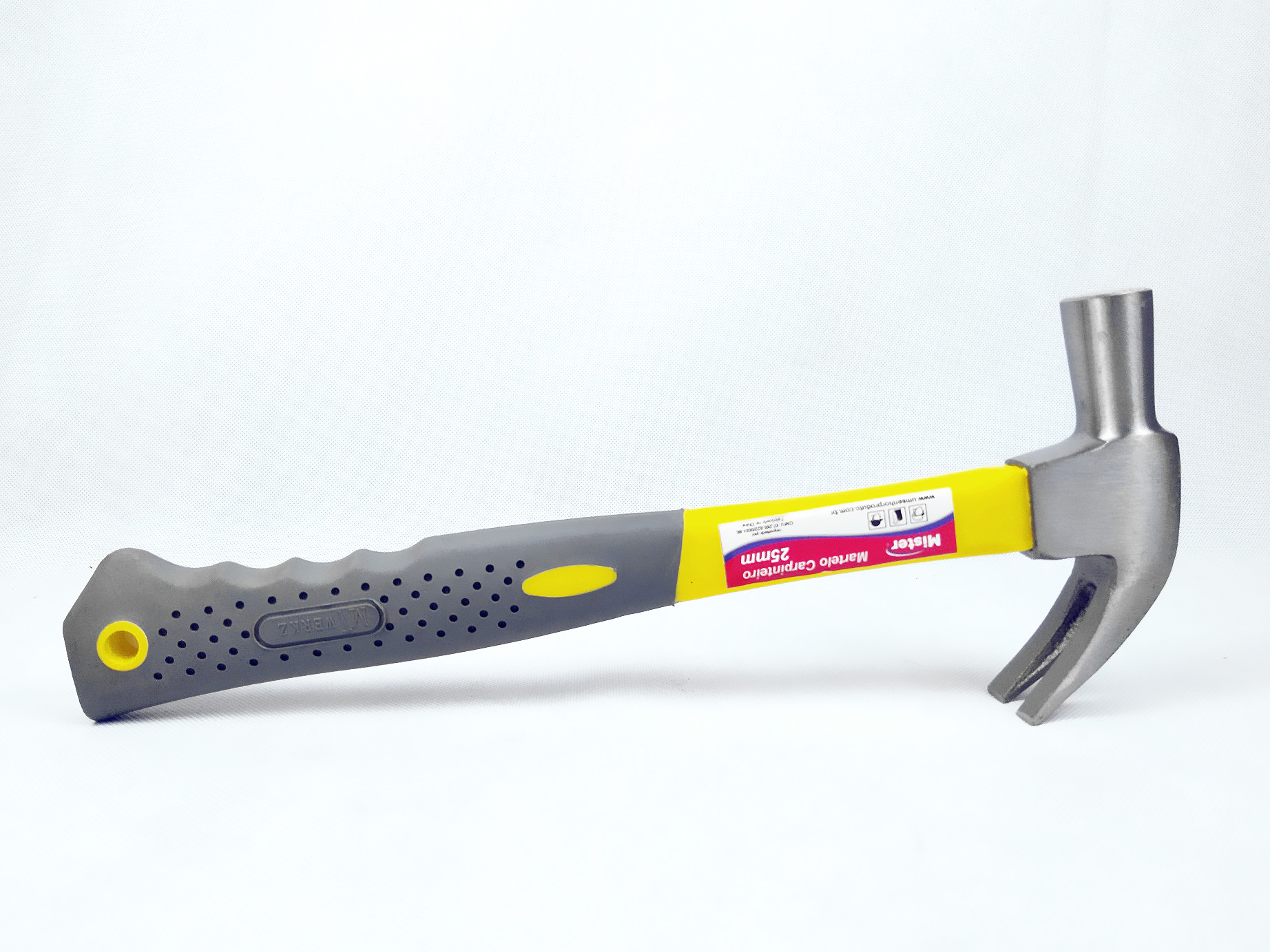 29mm British Type Carpenter Tool Steel Materials Claw Hammer with plastic handle (XL0036)