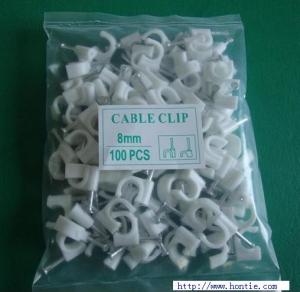 China PVC bag package Cable Clips wholesale