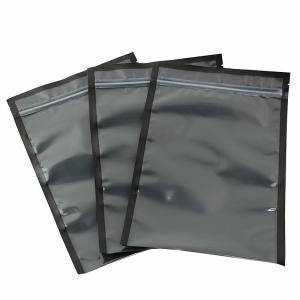 China Black BPA Free Barrier Sous Vide Vacuum Bags Zipper Polypropylene Plastic Bag wholesale