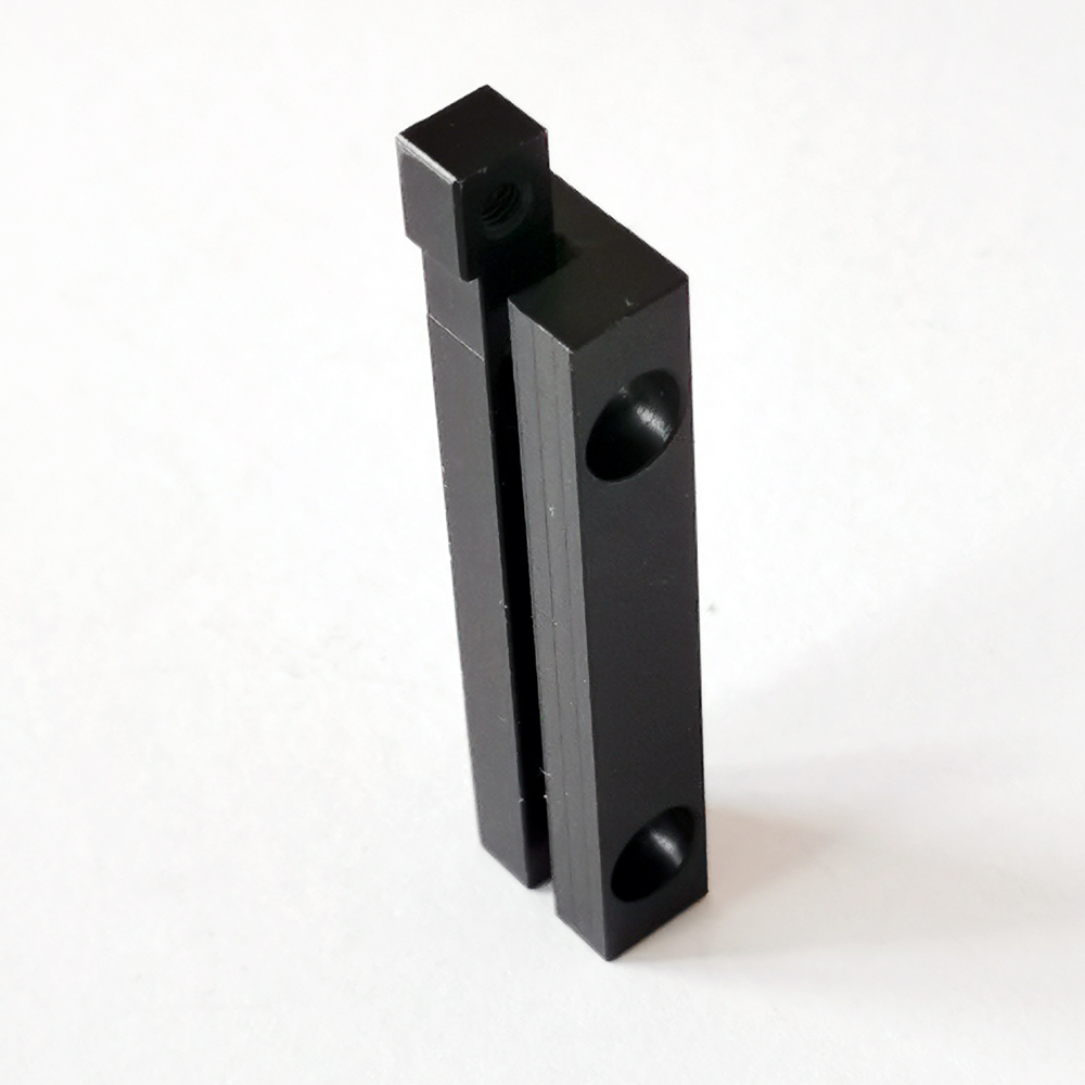 Antirust Machined CNC Milling Parts Black Anodized Multipurpose