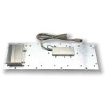 Stainless Steel Mechanical Industrial PC Keyboard With Trackball Maintenance